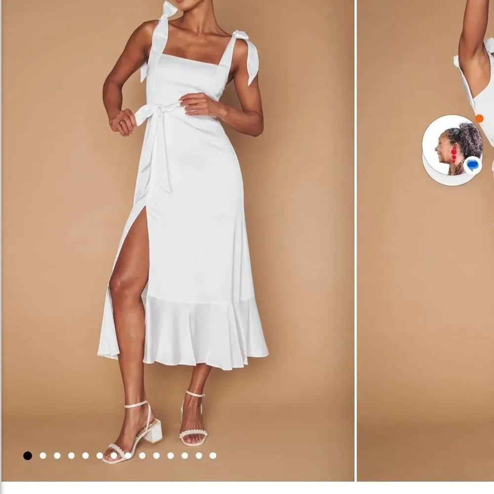 NTW Show Me Your MUMU Garden Midi Dress
